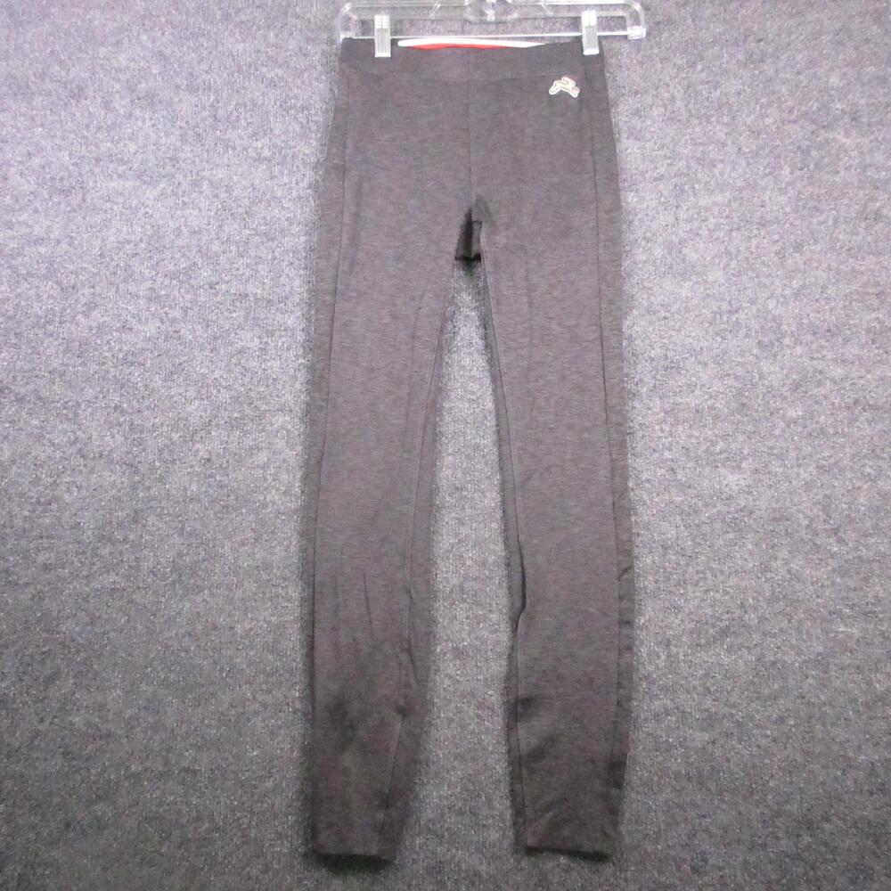 Tracksmith Leggings Womens Small Gray Compression Ankle Running Pants Athletic